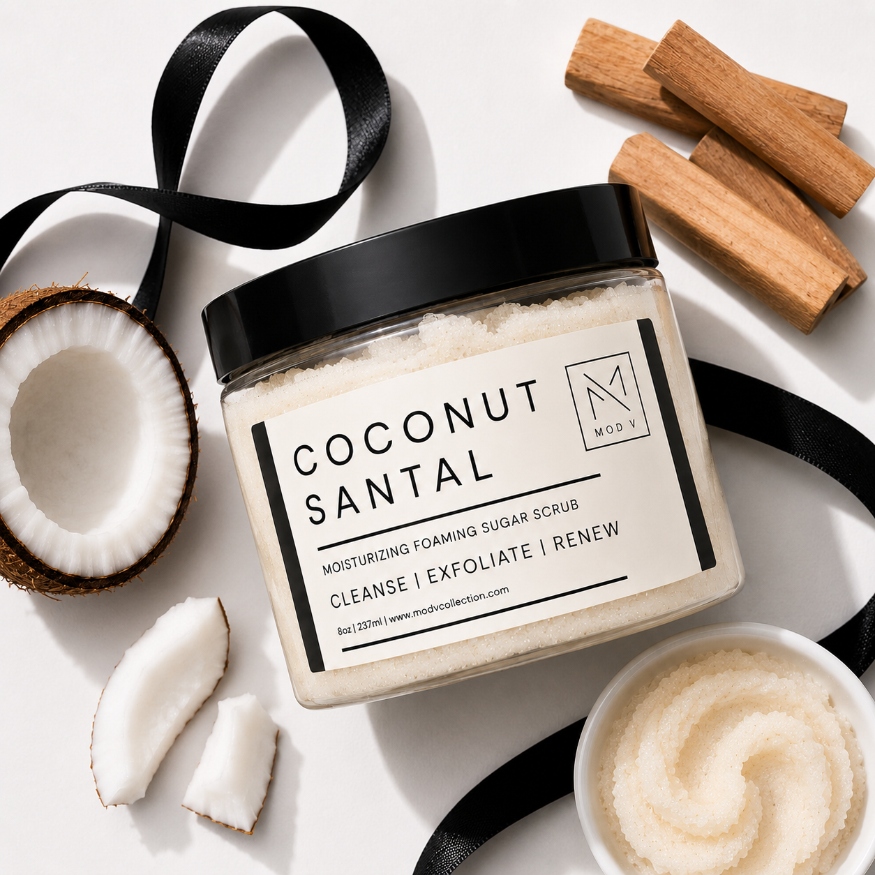 Coconut Santal | Foaming Sugar Scrub