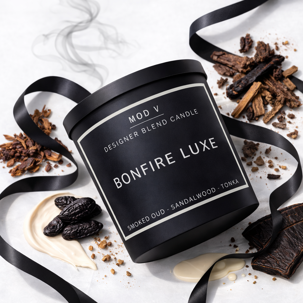 Bonfire Luxe Candle | Luxury Soy Blend | 8.5oz