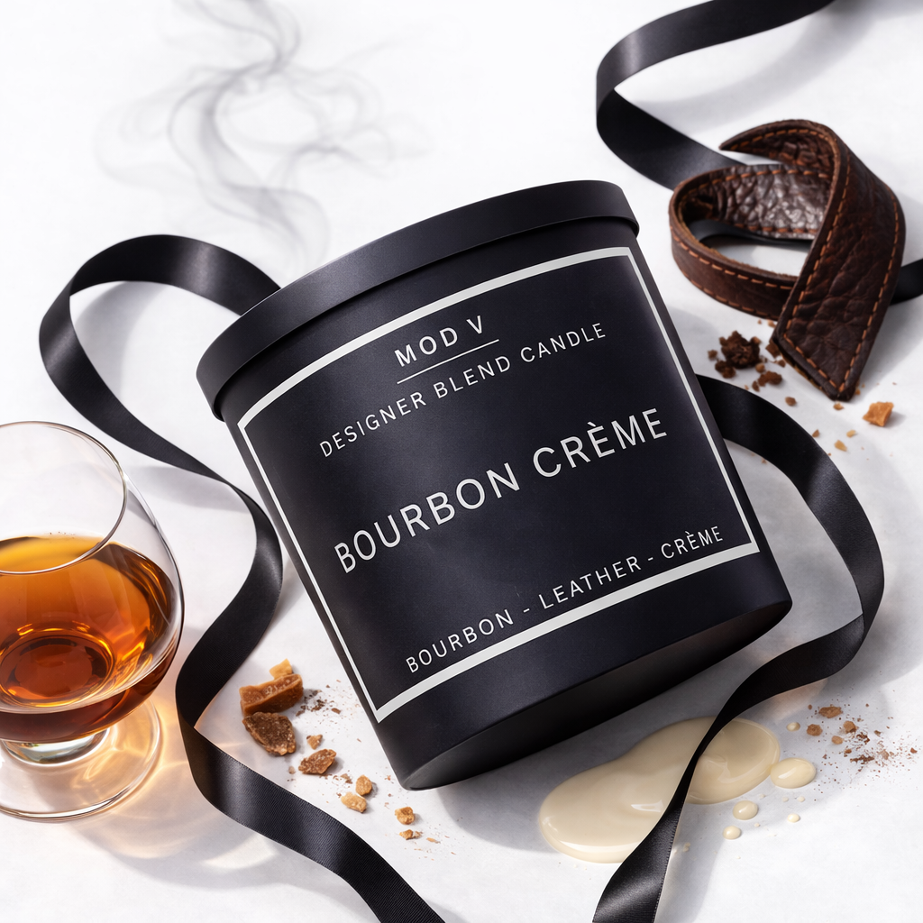 Bourbon Crème Candle | Luxury Soy Blend | 8.5oz
