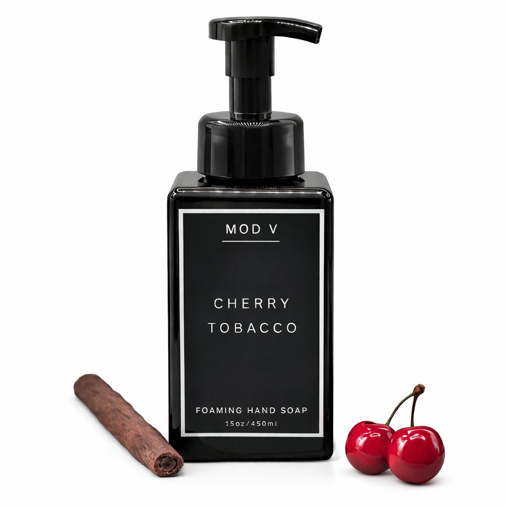 Cherry Tobacco Foaming Hand Soap - 15oz Luxury Hand Wash | Mod V