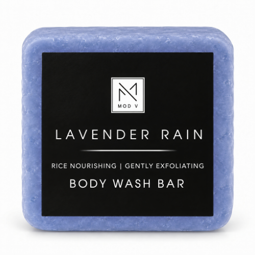 Lavender Rain | Gentle Exfoliating Body Wash Bar
