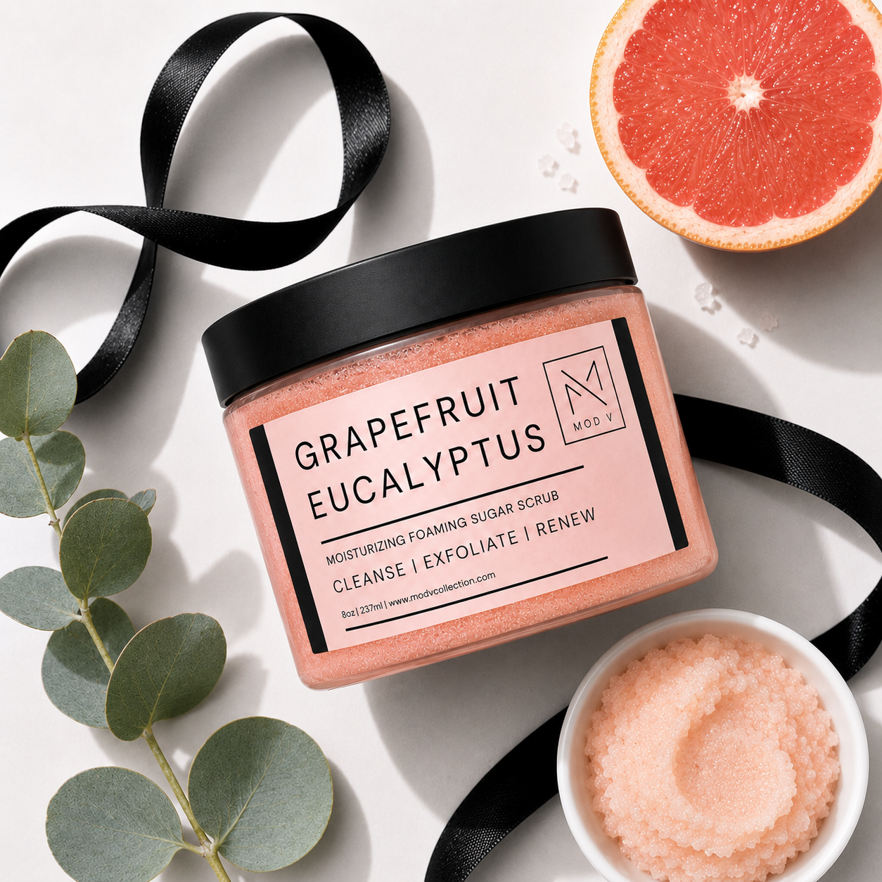 Grapefruit Eucalyptus | Foaming Sugar Scrub