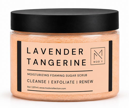 Lavender Tangerine | Foaming Sugar Scrub