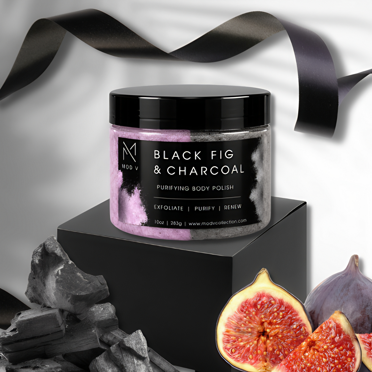 Black Fig & Charcoal | Purifying Body Polish