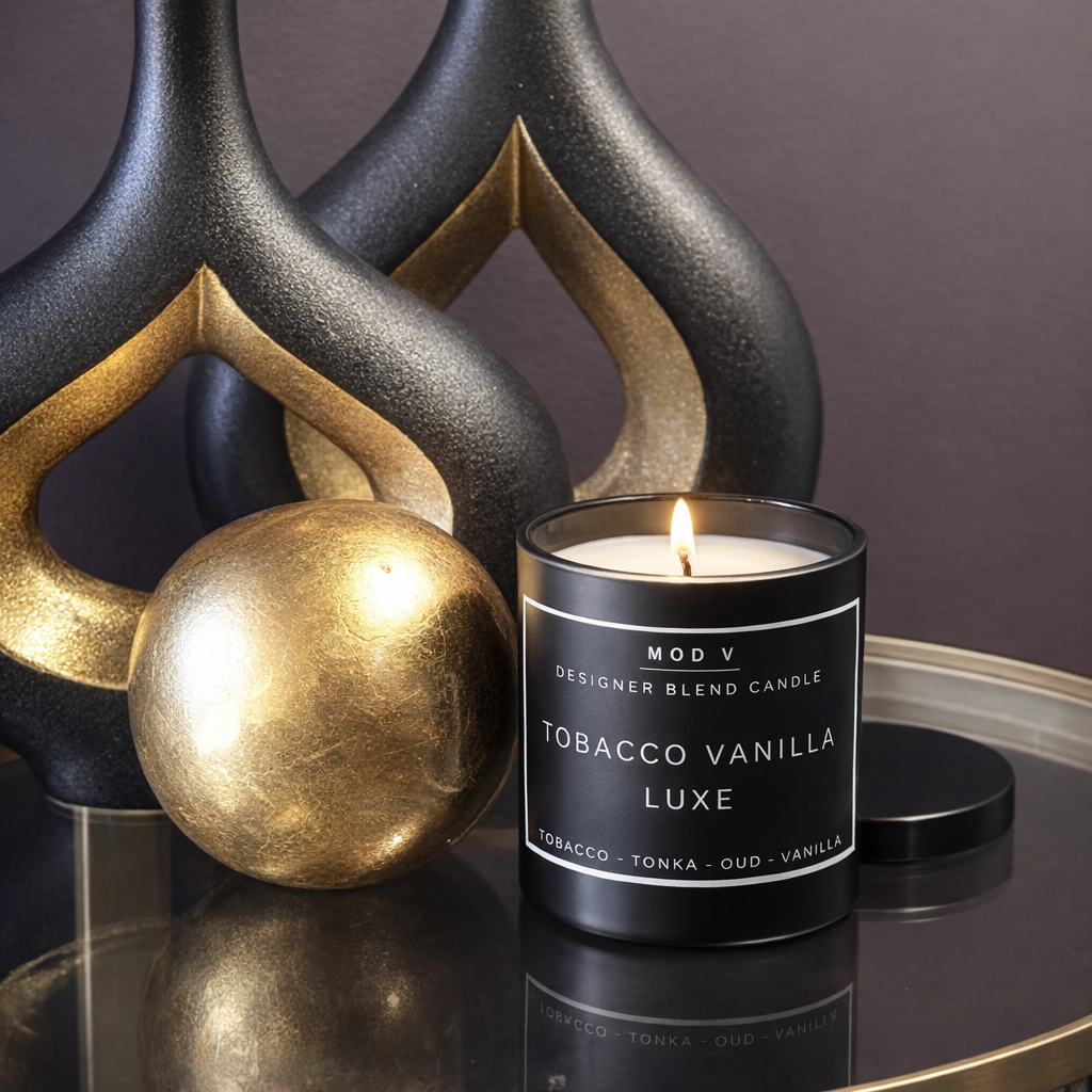 Tobacco Vanilla Luxe Candle | Luxury Soy Blend | 8.5oz