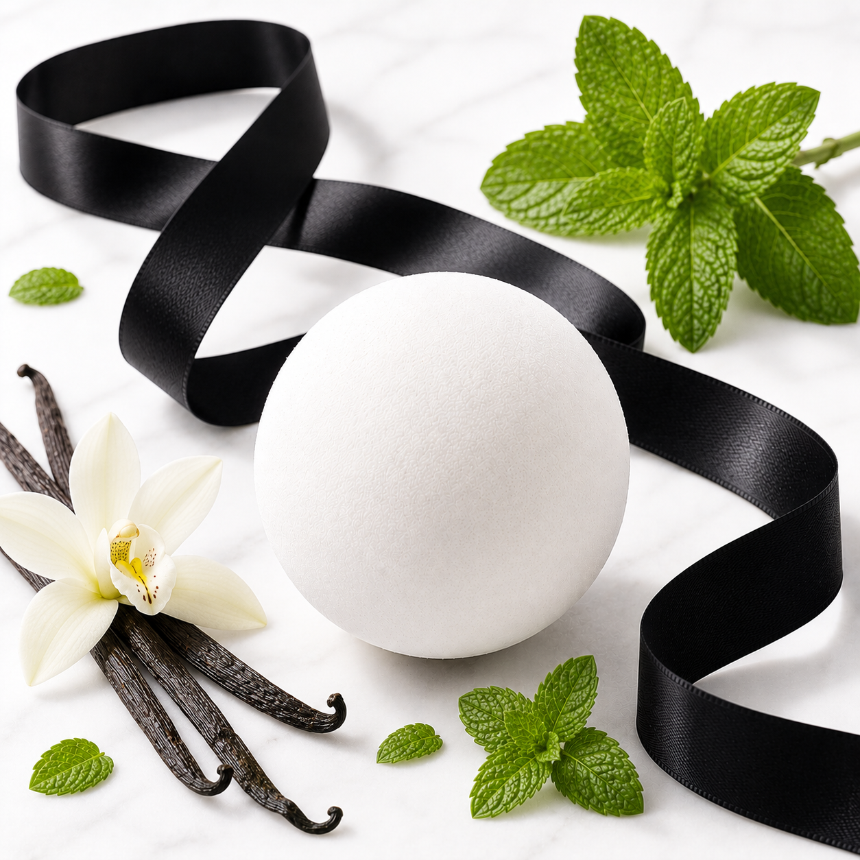 Vanilla Mint | Clean Bath Bomb