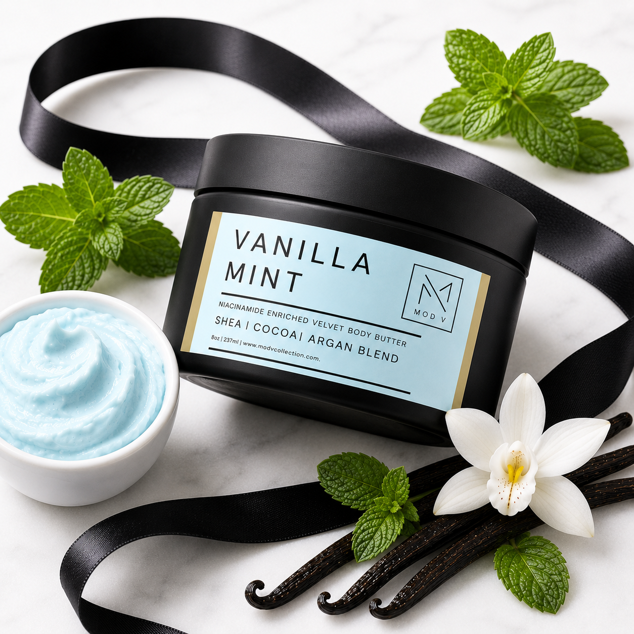 VANILLA MINT | Niacinamide Enriched Velvet Body Butter