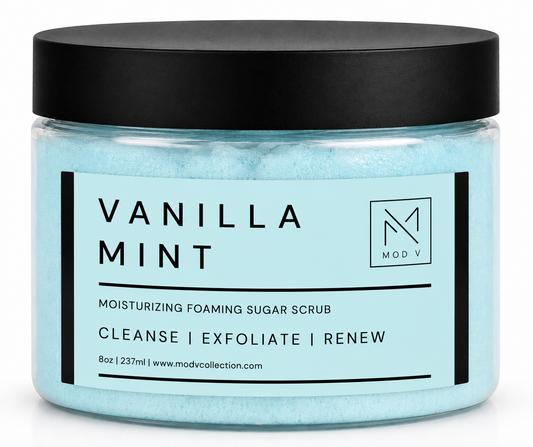 Vanilla Mint | Foaming Sugar Scrub