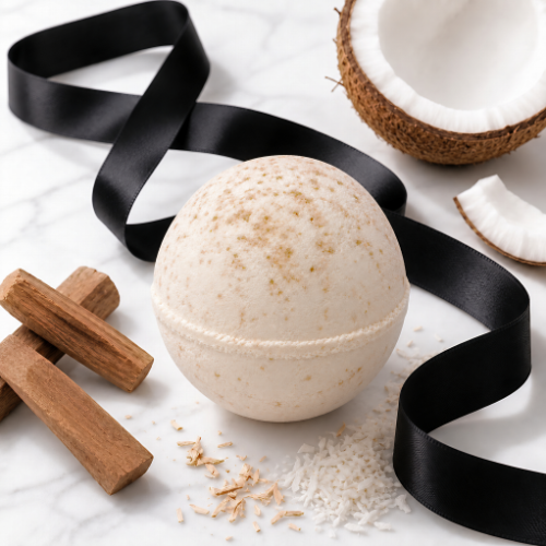 Coconut Santal | Bath Bomb