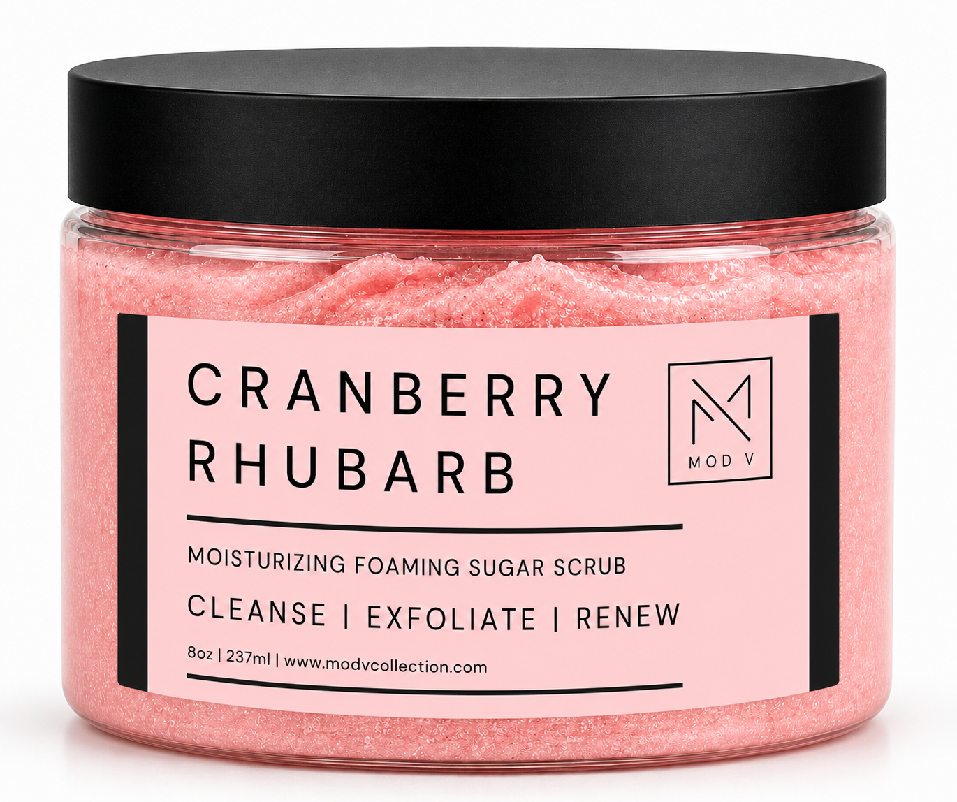 Cranberry Rhubarb | Foaming Sugar Scrub