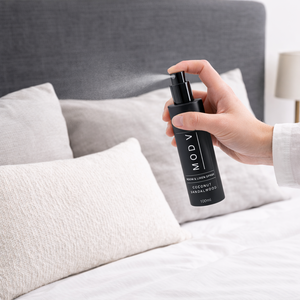 Coconut Sandalwood Room & Linen Spray | Luxury Home Fragrance | 3.4oz